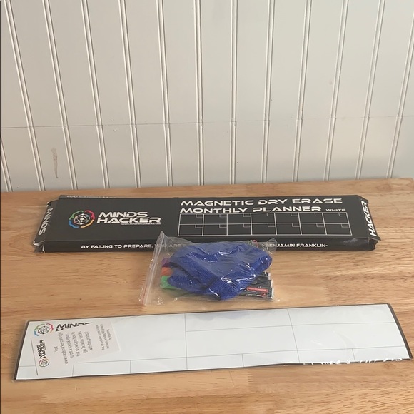 NWT magnetic dry erase monthly planner - Picture 3 of 14